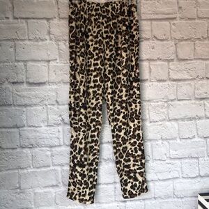 Cheetah print pants nwot